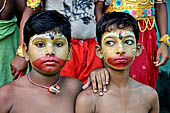 Orissa - Ramalila performed in a small rural village near Puri. 